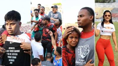 Las imágenes que nos dejó el primer partido de la ‘final’ por el no descenso que ganó el Vida 1-0 contra la UPN en el estadio Ceibeño.