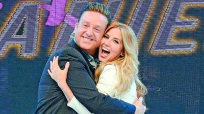 Raquel Bigorra y su ex amigo Daniel Bisogno.