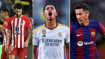 Tabla de posiciones de la Liga Española 2023-2024 tras la derrota del Atlético de Madrid contra Las Palmas.