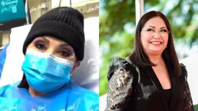 La cantante Ana Gabriel.