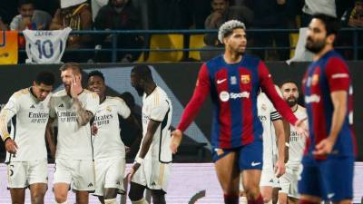 Real Madrid y Barcelona son los equipos más grandes del fútbol español.