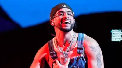 El cantante Bad Bunny .