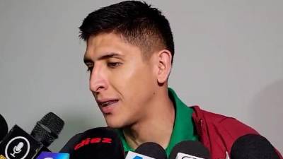 Edson Álvarez tras la derrota de México ante Honduras por la Nations League.