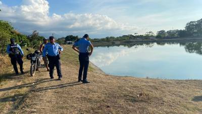 El cuerpo fue hallado anoche dentro de las pilas de oxidación, ubicadas en la colonia Prados de Misericordia, de La Ceiba.