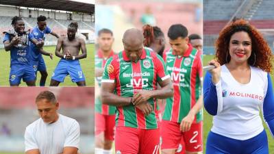 Las imágenes que nos dejó el triunfo por goleada del Victoria (3-0) contra el Marathón en la décima jornada del Torneo Apertura 2024 de la Liga Nacional de Honduras, en el estadio Ceibeño.