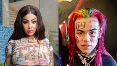 Los cantantes Yailin La Más Viral y 61X9ine.