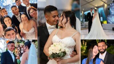 Carlos Pineda, futbolista del Olimpia, contrajo matrimonio con su hermosa pareja Daniela Hernández a días de finalizar el año 2024.