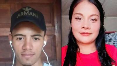 Fotos en vida de Jerry Valderramos Cuéllar y su pareja sentimental Angélica Rodríguez.