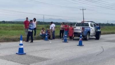 Los familiares de Maxel Francisco Romero llegaron a reconocer su cadáver.