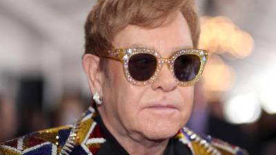 El cantante Elton John.