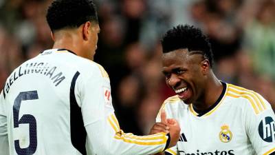 Vinicius y Jude Bellingham se exhibieron contra el Girona y lideraron la victoria del Real Madrid.