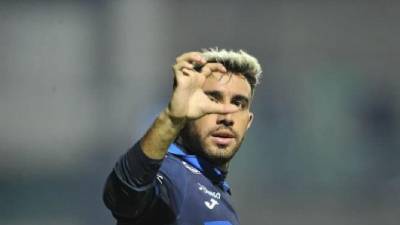 Auzmendi anotó el gol del empate para Motagua ante Real España.