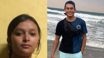 Fotografía de Greysi Martínez y su pareja Julio Antonio Castillo.