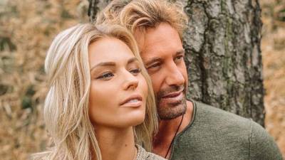 La ex pareja Irina Baeva y Gabriel Soto.