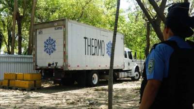 Los cadáveres quedaron cerca de la posta policial.