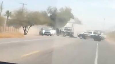 Imagen del video que circula en redes sociales.