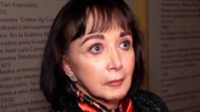 La actriz y comediante, María Antonieta de las Nieves.