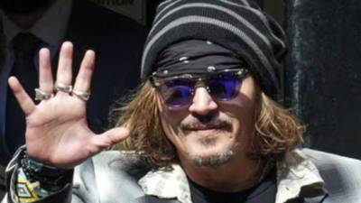 El actor Johnny Depp.