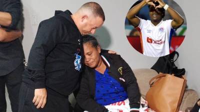 Olimpia estuvo acompañando a la familia en La Ceiba tras la pérdida de Demetri Gordon.