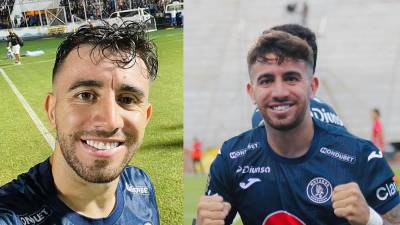 Agustín Auzmendi se despachó con un doblete en el debut del Motagua en el Torneo Clausura 2025.