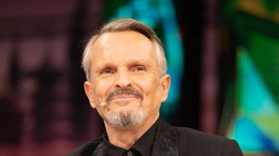 El cantante Miguel Bosé.