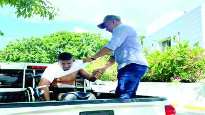 Emilson Israel Pavón fue detenido legalmente al ser dado de alta en el hospital Mario Rivas.