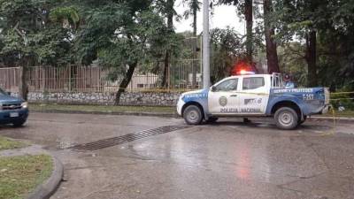 Luis David Ulloa murió frente al colegio Médico en San Pedro Sula.