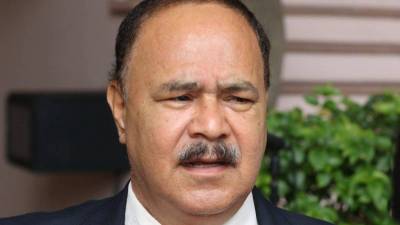 Fotografía muestra al diputado hondureño del Partido Libre, Manuel Rodríguez.