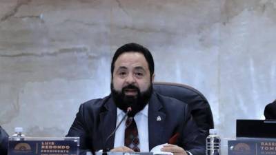 Luis Redondo, presidente del Congreso Nacional de Honduras.