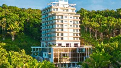 Vista de las instalaciones de la ZEDE Próspera en Roatán, Islas de la Bahía.