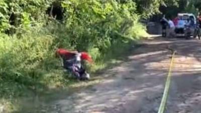 El cuerpo se encontraba dentro de una bolsa negray roja.