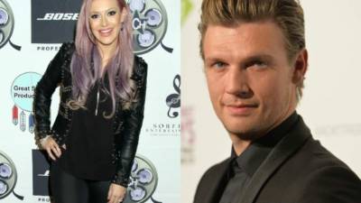 La antigua componente de las Pussycat Dolls Kaya Jones y el cantante Nick Carter.