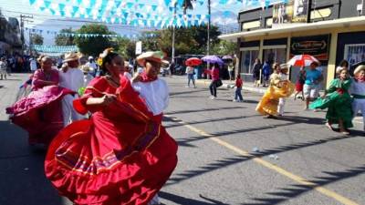Alumnos del Instituto del José Valentín Vásquez en La Ceiba.