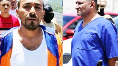 “El Porky” y “El Viejo Dan”, líderes de la MS-13 en Honduras.