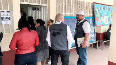 Omar Rivera se ha desplazado a los centros de votación en Tegucigalpa, Honduras.