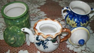 Tazas, vajillas y otros adornos quedarán como nuevos.