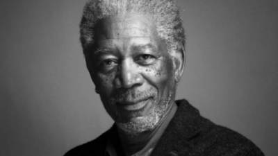 El legendario actor Morgan Freeman.