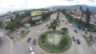 Toda la avenida Circunvalación o primer anillo será repavimentado. Pronto se hará el llamado a licitación. Foto drone: Franklyn Muñoz.