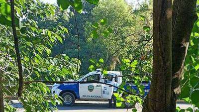 La Policía Nacional llegó hasta el lugar.