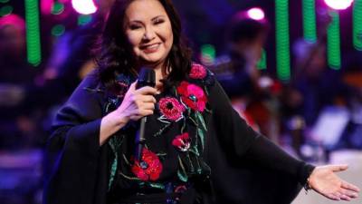 La cantante Ana Gabriel.