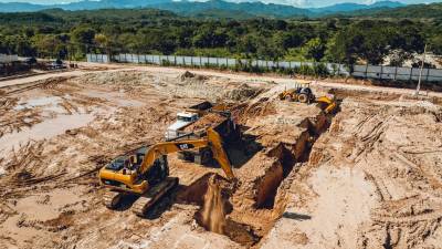 Avanza el hospital de especialidades de Santa Bárbara, posteó el ministro de la SIT, Octavio Pineda, el 4 de septiembre en la red social X.