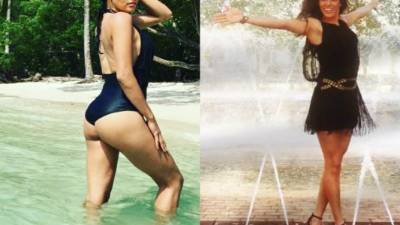 Nathalia luce más delgada.