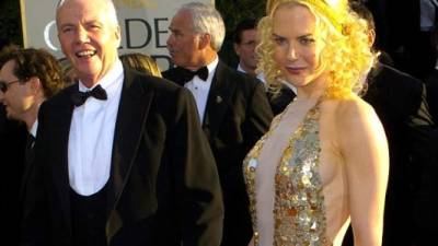 Nicole Kidman con su padre.