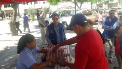 Ventas de huevos que organiza la SDE.