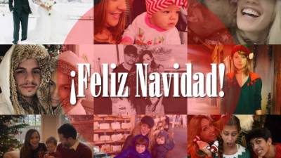 En Navidad la mayoría de los famosos compartieron con sus familias. Mira estas tiernas imágenes.