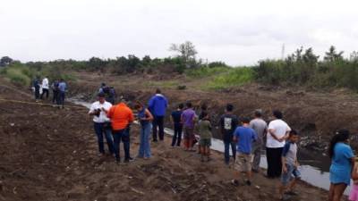 Lugar en el que fue encontrada el cuerpo de la víctima.