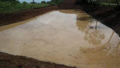 Vista de una de las cosechas de agua.