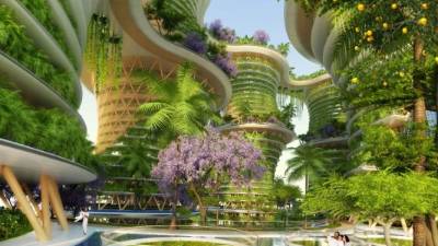 Las seis torres ajardinadas se edificarán en la ciudad deportiva de Jaypee Greens, un nuevo municipio urbano para un millón de residentes y con una gran presencia de espacios verdes, que se localizará en las proximidades de Nueva Delhi, la capital de la India.