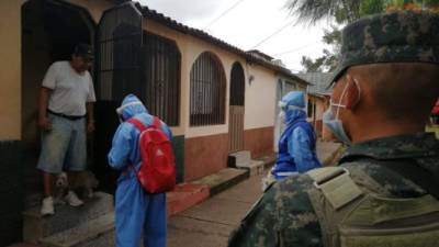 Las brigadas médicas por COVID-19 se están realizando, de momento, en el Distrito Central y en el Valle de Sula.