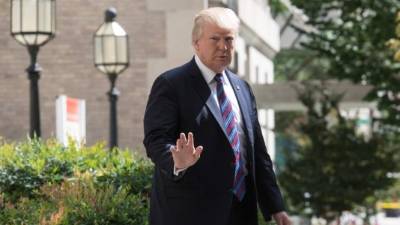 Trump dijo en otro tuit el domingo que Corea del Norte 'se ha convertido en una gran amenaza y vergüenza para China, que trata de ayudar pero con poco éxito'.// Foto AFP.